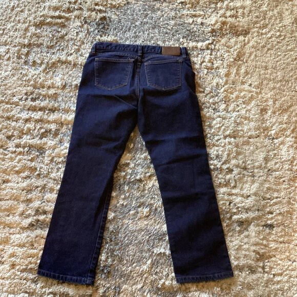LRL Lauren Ralph Lauren Green Tag Petite Premier Straight Blue Jeans Women’s 6P - Picture 6 of 8